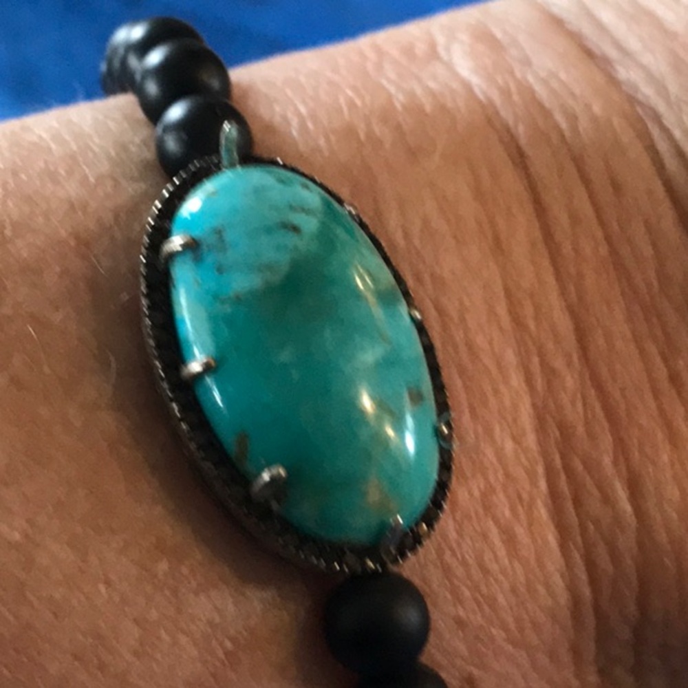 Authentic Large Turquoise Bracelet - image 3